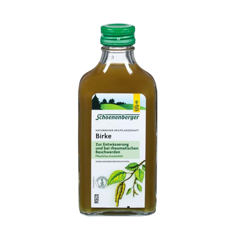 Schoenenberger Naturreiner Heilpflanzensaft Birke 200 ml Saft
