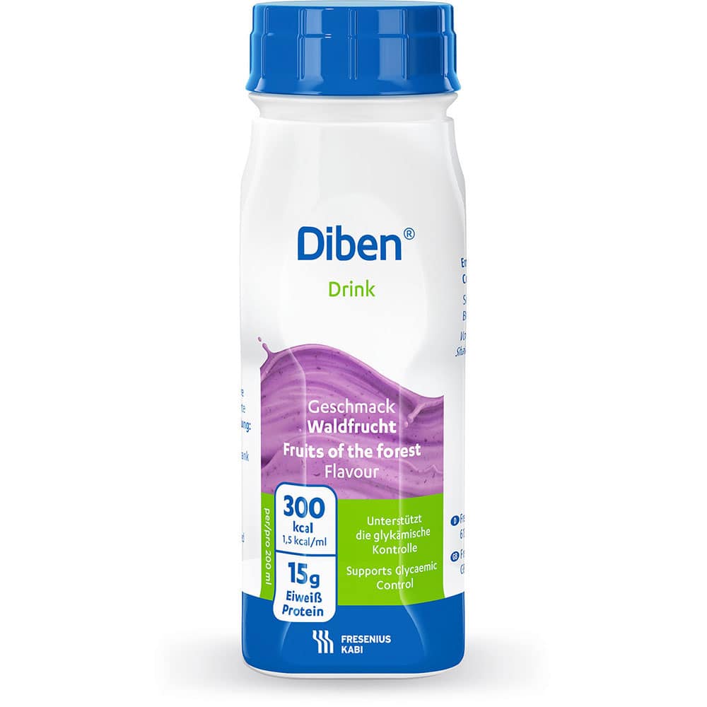 Diben DRINK Trinknahrung Waldfrucht 24X200 ml Flüssigkeit