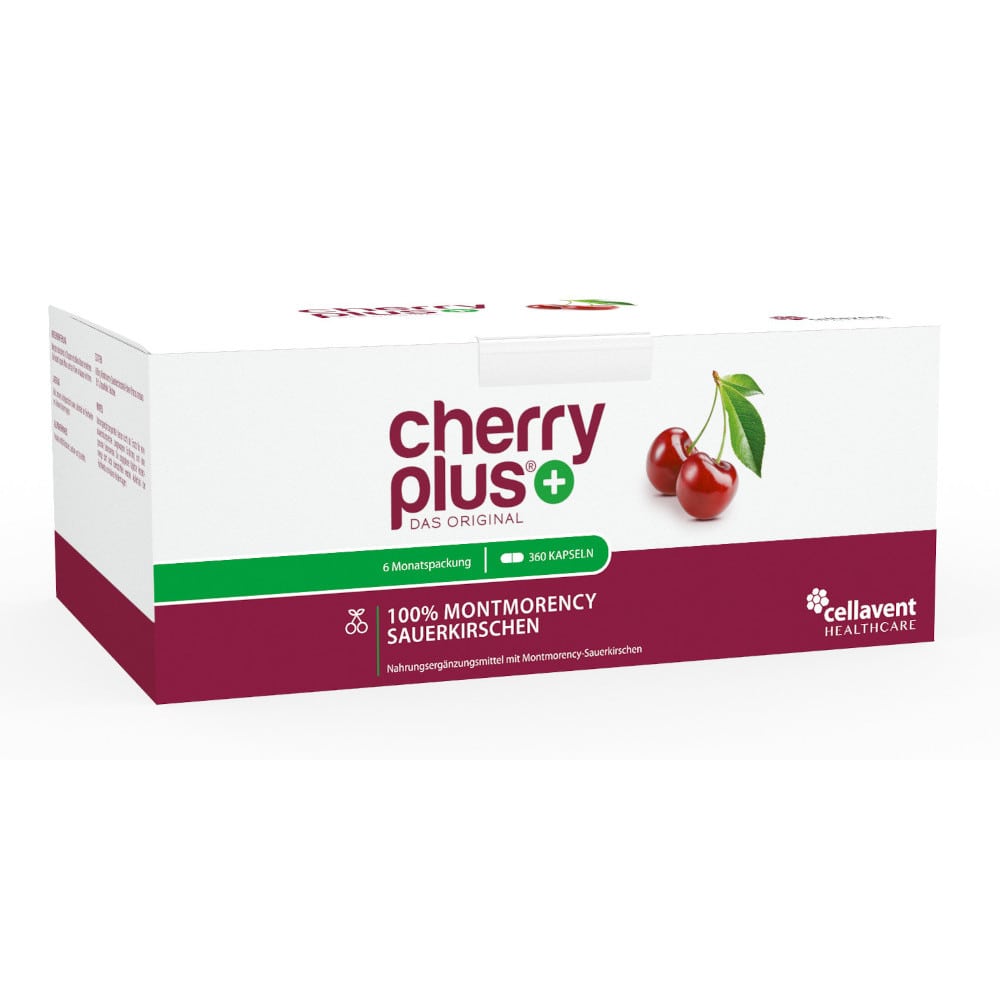 CHERRY PLUS Das Original Montmorency Sauerk.-Kaps. 360 St Kapseln
