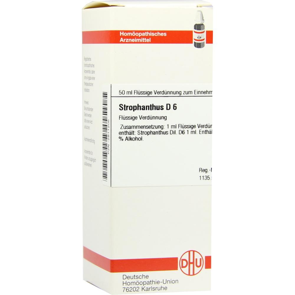 STROPHANTHUS D 6 Dilution 50 ml Dilution