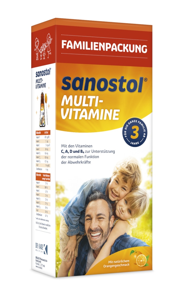 sanostol MULTIVITAMINE 780 ml Saft