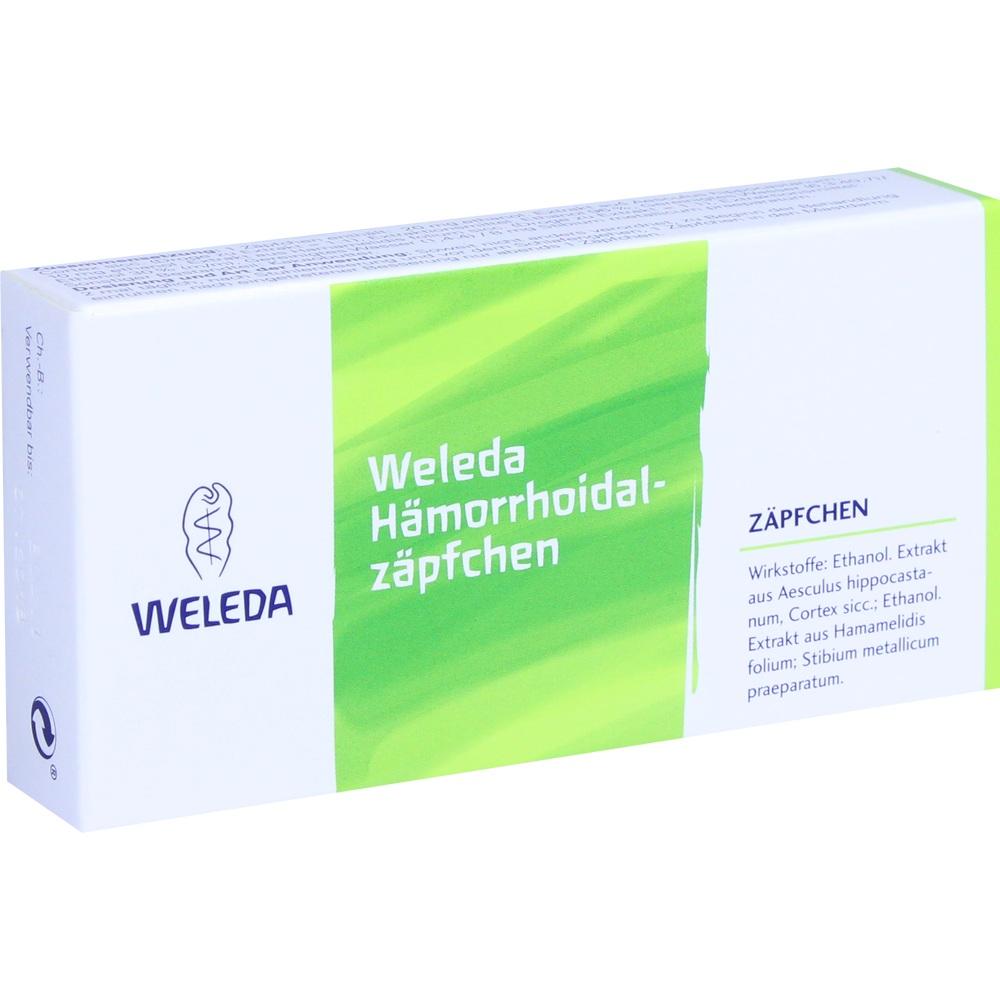WELEDA Hämorrhoidalzäpfchen 10 St Suppositorien