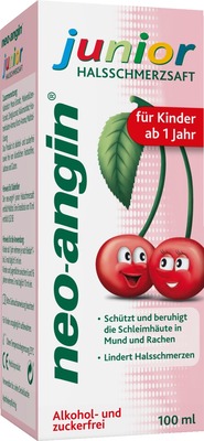 neo-angin junior HALSSCHMERZSAFT 100 ml Saft