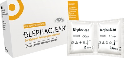 BLEPHACLEAN sterile Kompressen 20 St Kompressen