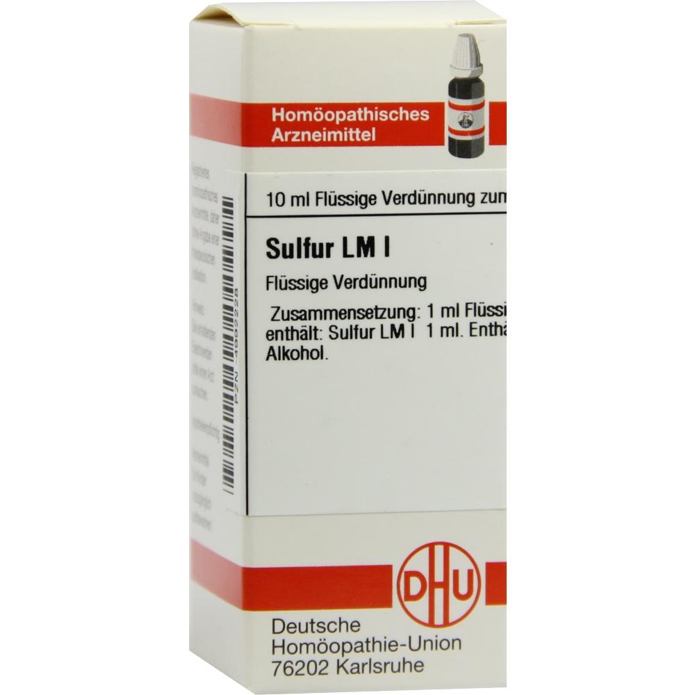 LM SULFUR I Dilution 10 ml Dilution