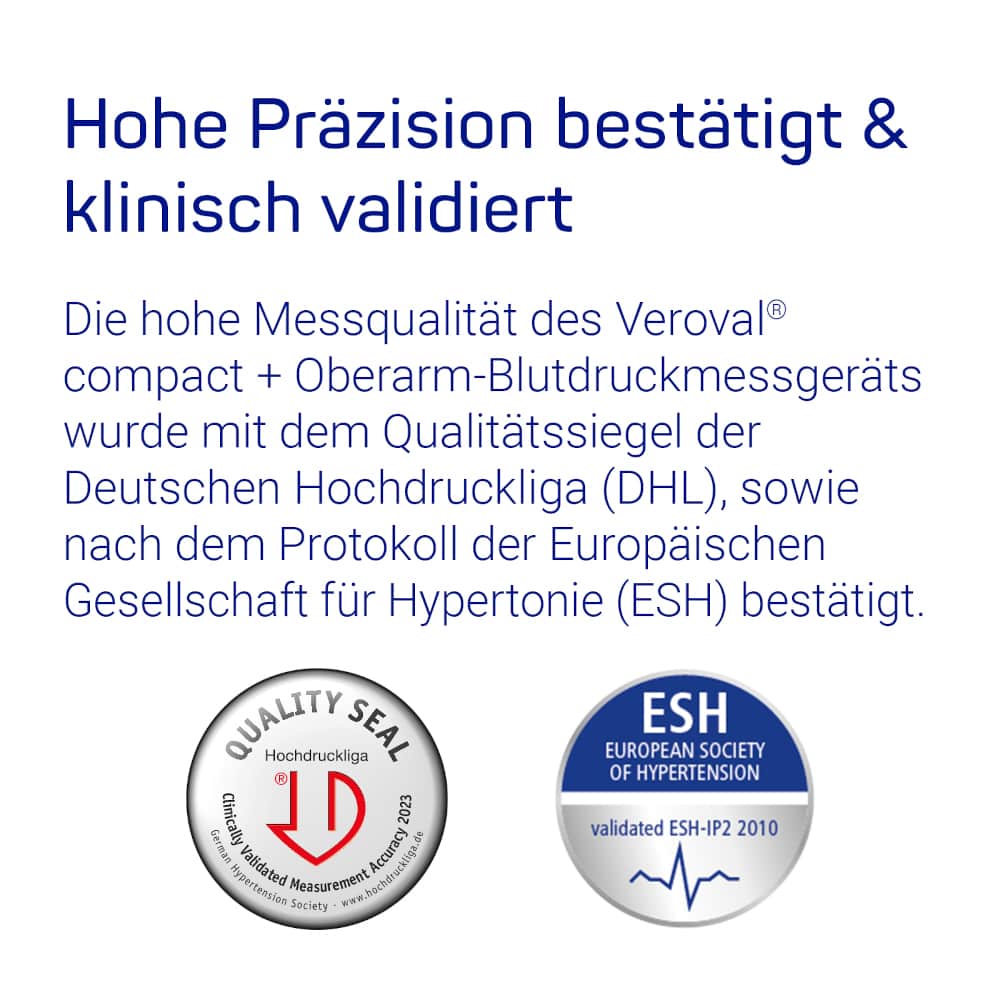 Veroval compact Blutdruckmessgerät Oberarm 1 St