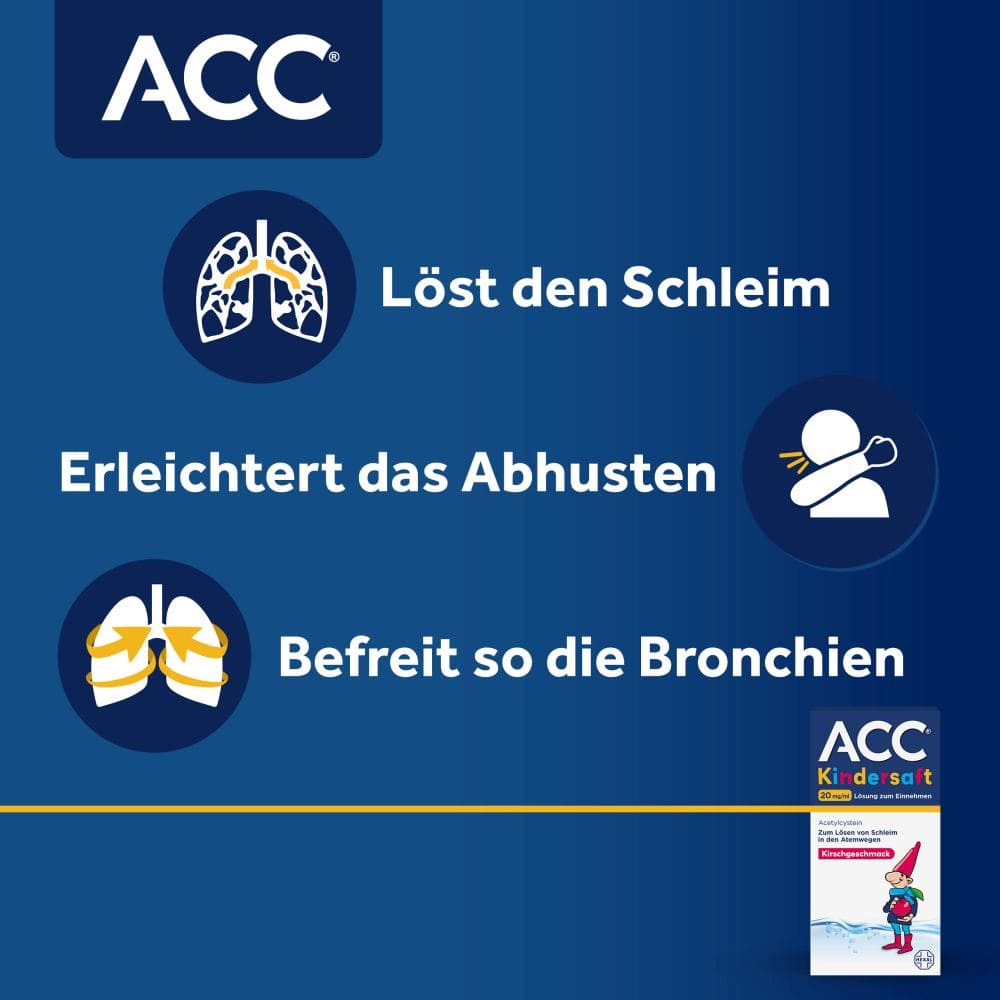 ACC Kindersaft 100 ml Lösung zum Einnehmen