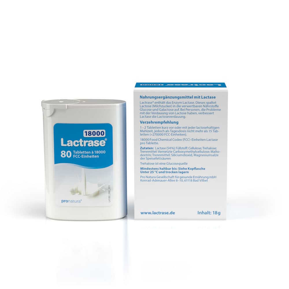 Lactrase 18.000 FCC 80 St Tabletten
