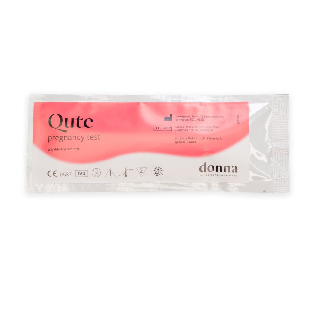 Qute pregnancy test 2 St Test