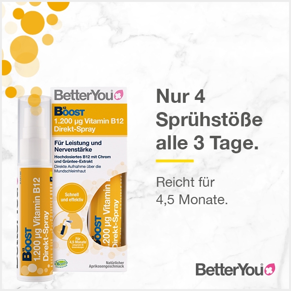 BetterYou Boost 1.200 µg Vitamin B12 Direkt-Spray 25 ml Spray