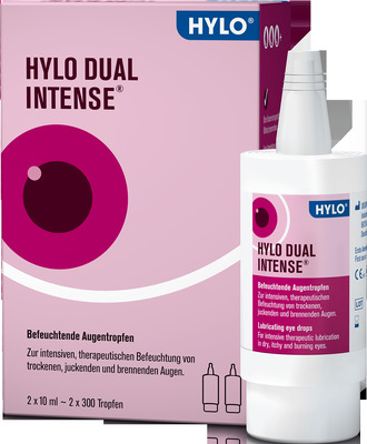 HYLO DUAL INTENSE 2X10 ml Augentropfen
