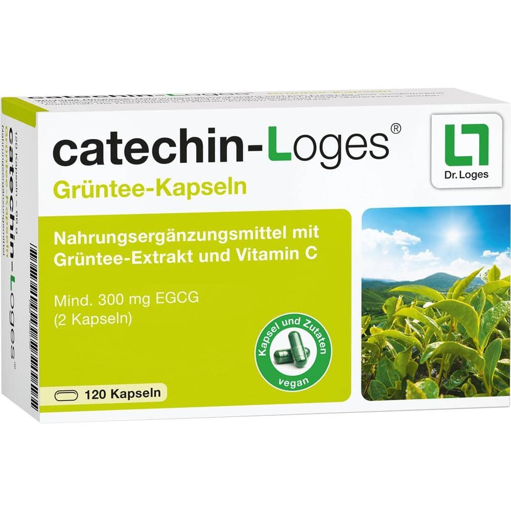 catechin-Loges Grüntee-Kapseln 120 St Kapseln