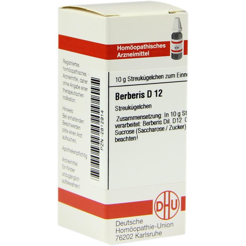 BERBERIS D 12 Globuli 10 g Globuli