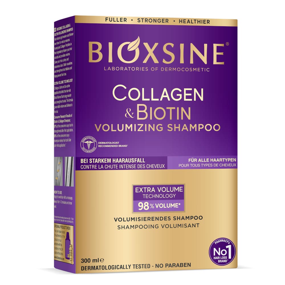 BIOXSINE COLLAGEN BIOTIN VOLUMIZING SHAMPOO 300 ml Shampoo