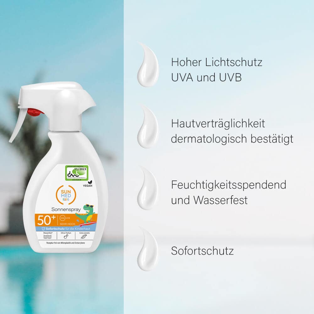 SUN MED KIDS Sonnenspray LSF 50+ + 10 % sparen* 220 ml Spray