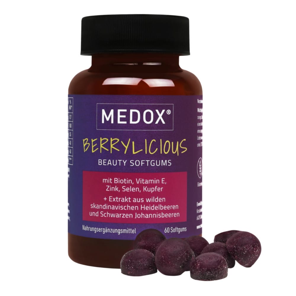 Medox Berrylicious Beauty Softgums 60 St