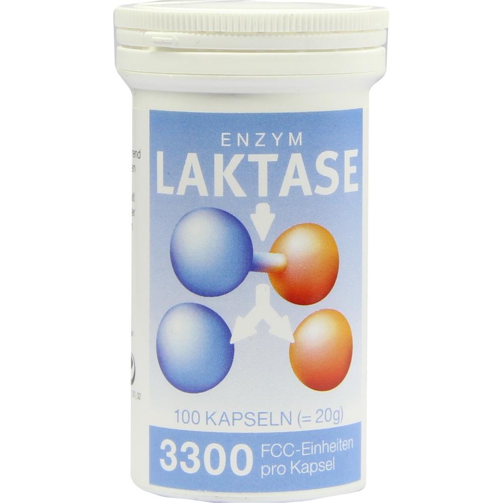 LAKTASE 3.300 FCC Enzym Kapseln 100 St Kapseln