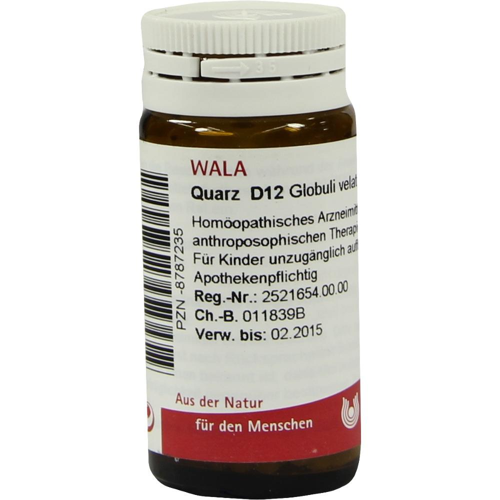WALA Quarz D12 20 g Globuli