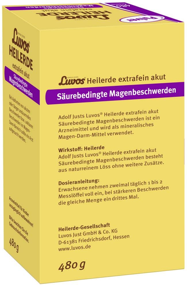 Luvos HEILERDE extrafein akut 480 g Pulver