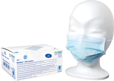 OP-Mundschutz MaiMed - FM Comfort unsteril mit Nasenbügel 50 St