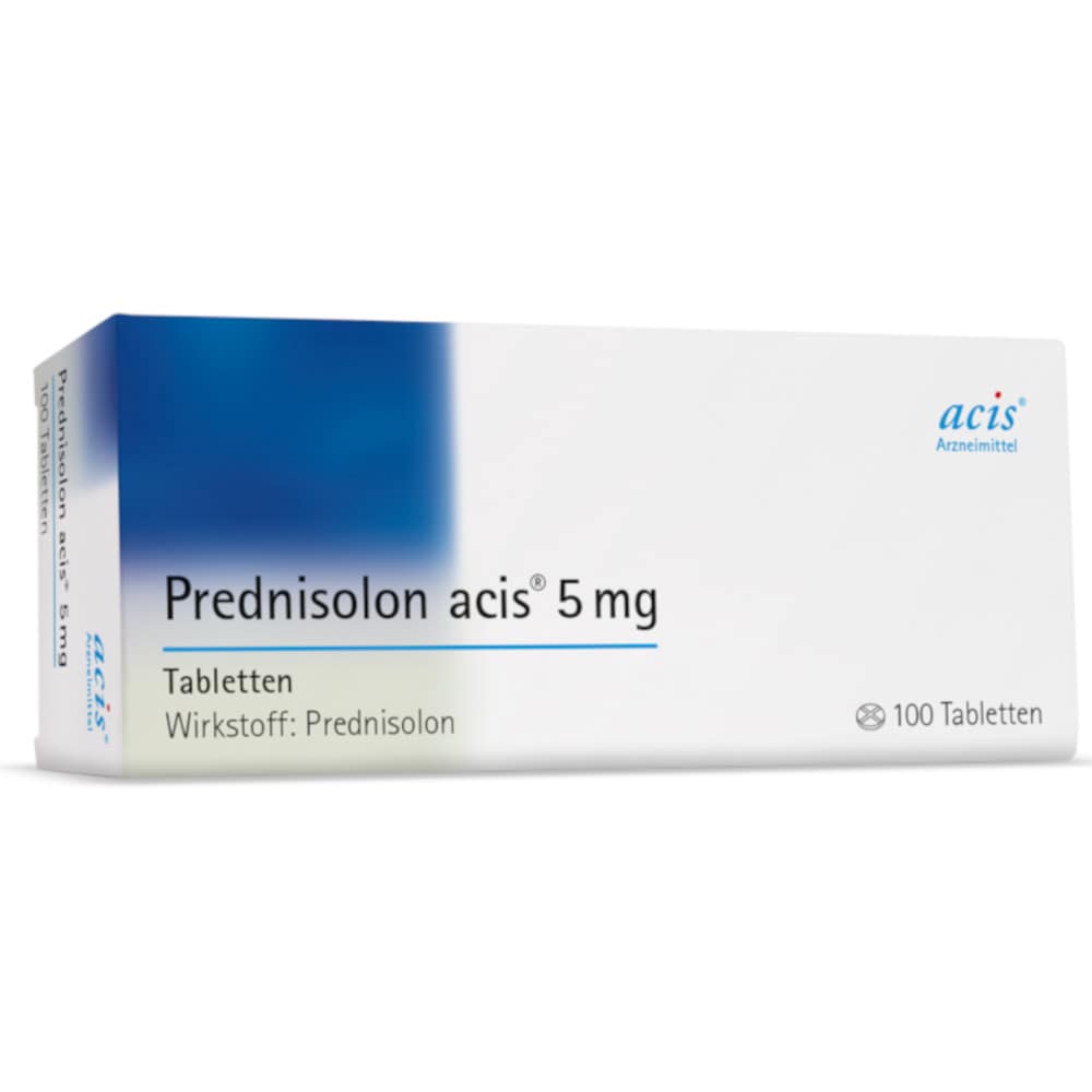 PREDNISOLON ACIS 5 mg Tabletten 100 St Tabletten