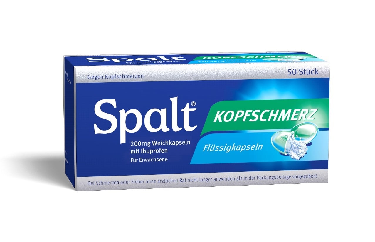 Spalt Kopfschmerz 200mg  50 St Weichkapseln