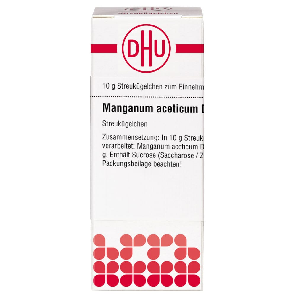 Manganum aceticum D30 10 g Globuli