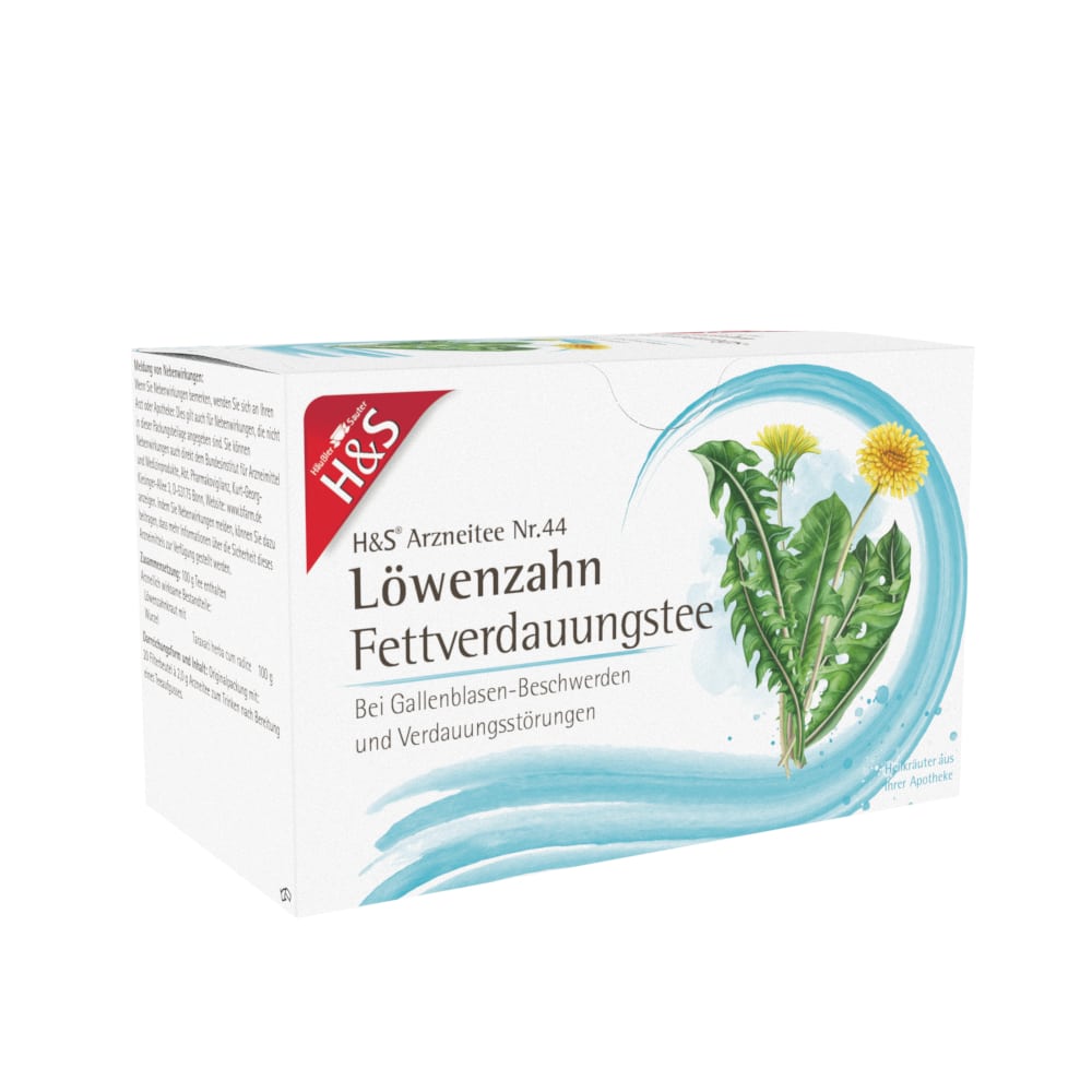 H&S Arzneitee Löwenzahn  20X2.0 g Filterbeutel