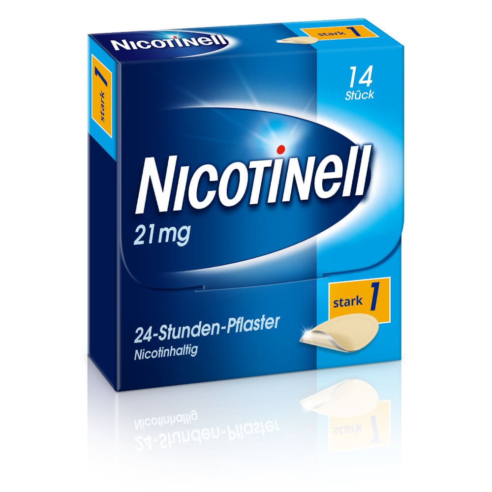 NICOTINELL 21mg/24 Stunden 14 St Pflaster transdermal