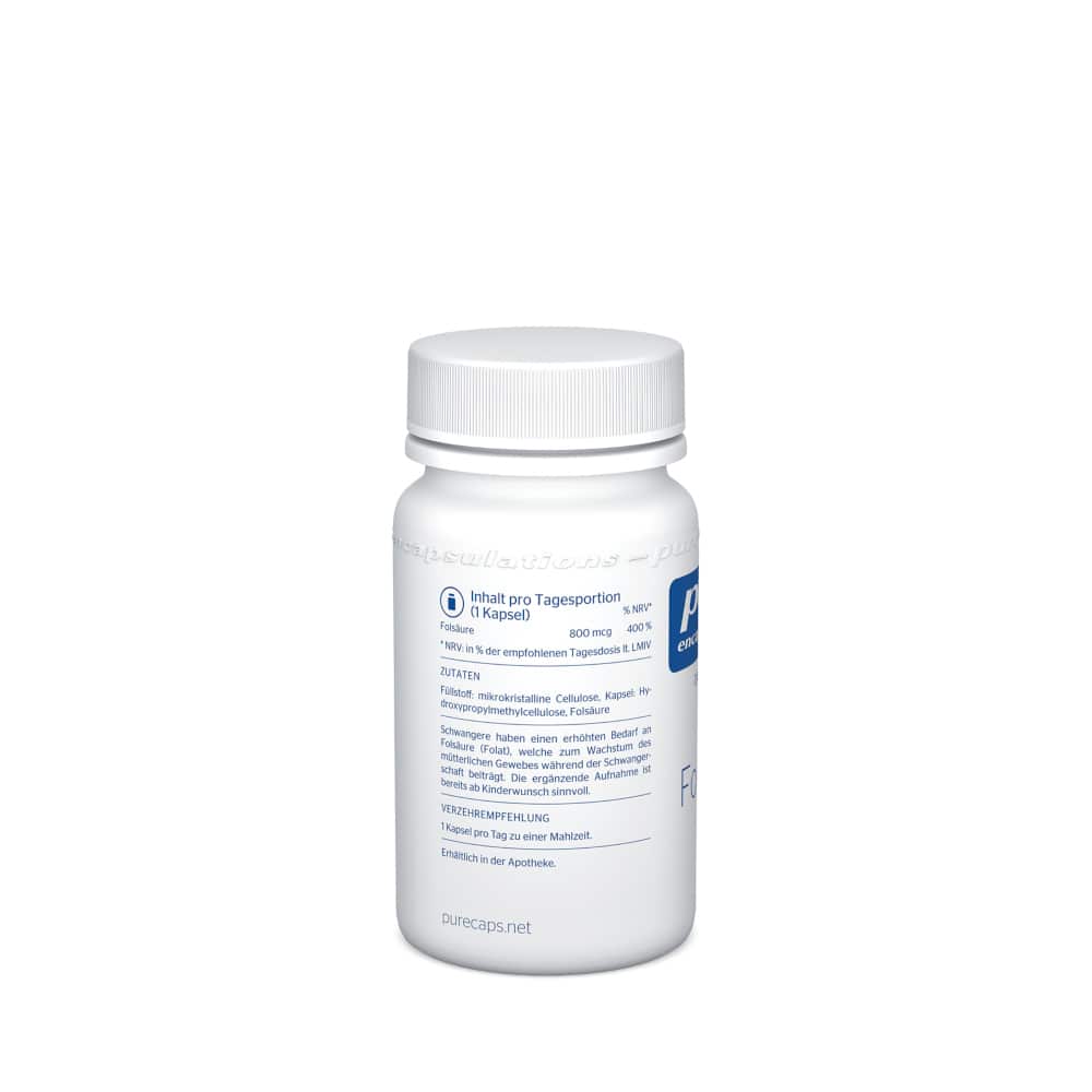 pure encapsulations Folsäure 60 St Kapseln