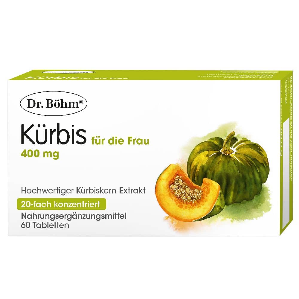 Dr. Böhm Kürbis für die Frau 400 mg 60 St Tabletten