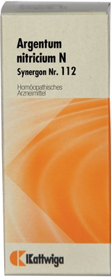 Thumbnail - SYNERGON KOMPLEX 112 Argentum nitricum N Tropfen 50 ml Tropfen