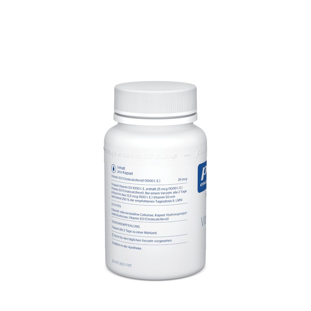 pure encapsulations Vitamin D3 1000 I.E. 120 St Kapseln