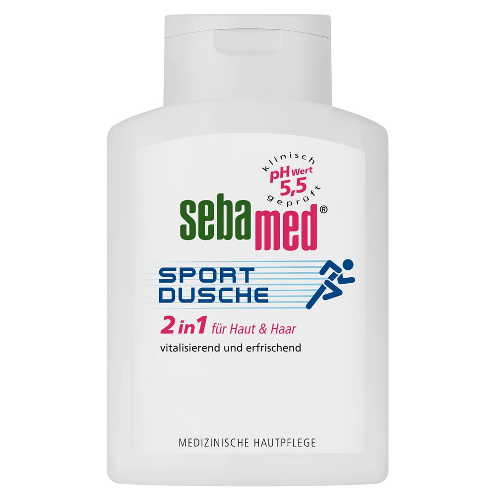 sebamed SPORTDUSCHE 2in1 für Haut & Haar 200 ml Duschgel