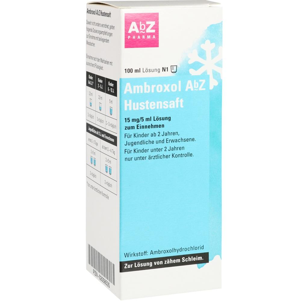 Ambroxol AbZ Hustensaft 100 ml Lösung zum Einnehmen