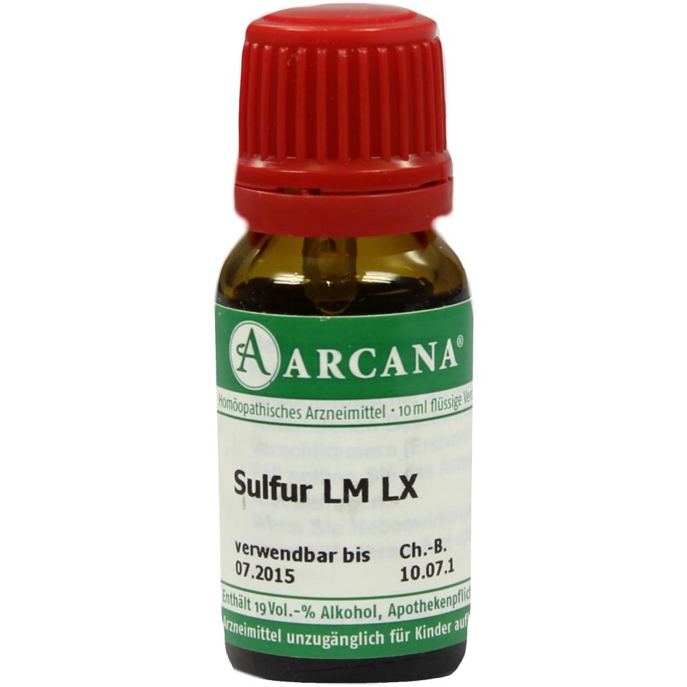 SULFUR LM 60 Dilution 10 ml Dilution