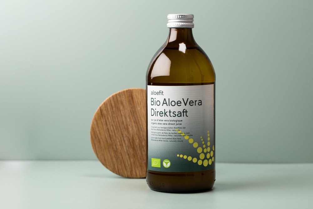 aloefit Bio Aloe Vera Direktsaft 500 ml Saft