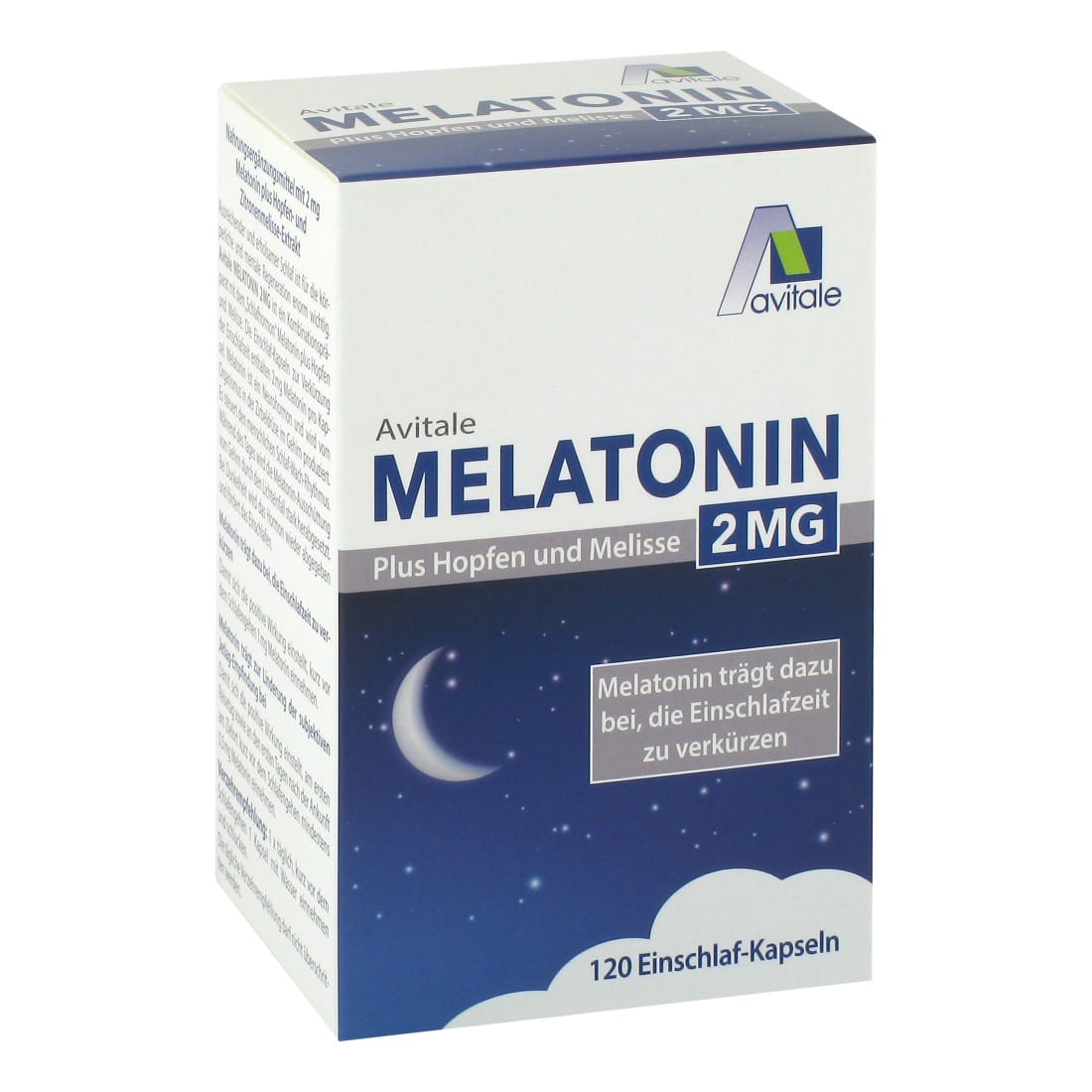 Avitale MELATONIN 2 MG 120 St Kapseln