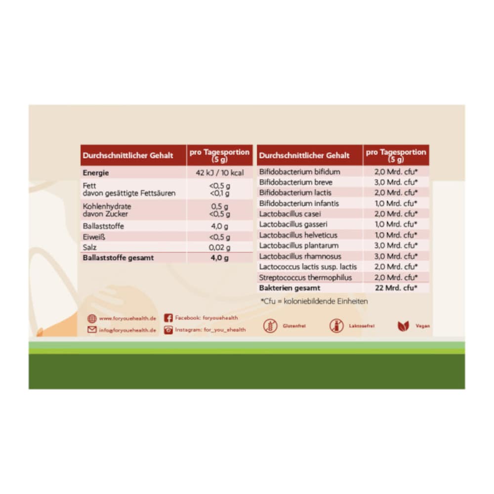 for you darmflora komplex 150 g Pulver