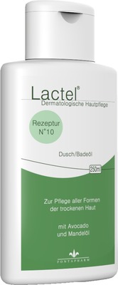 LACTEL Nr.10 Dusch Badeöl 250 ml Öl