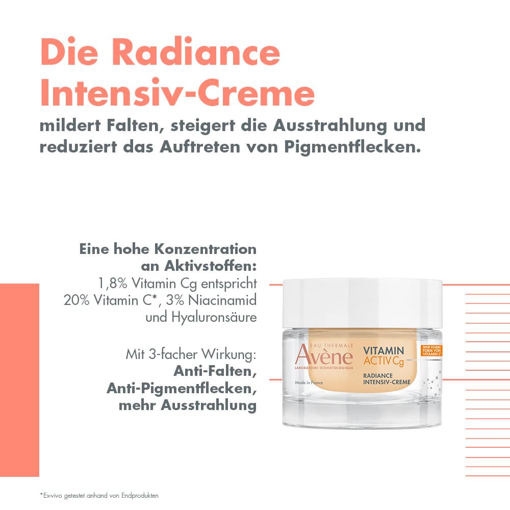 Avène VITAMIN ACTIV Cg RADIANCE INTENSIV-CREME 50 ml Creme