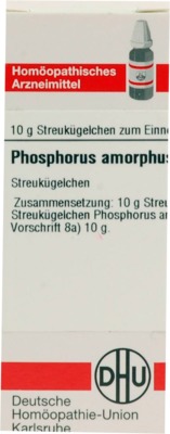 PHOSPHORUS AMORPHUS D 12 Globuli 10 g Globuli