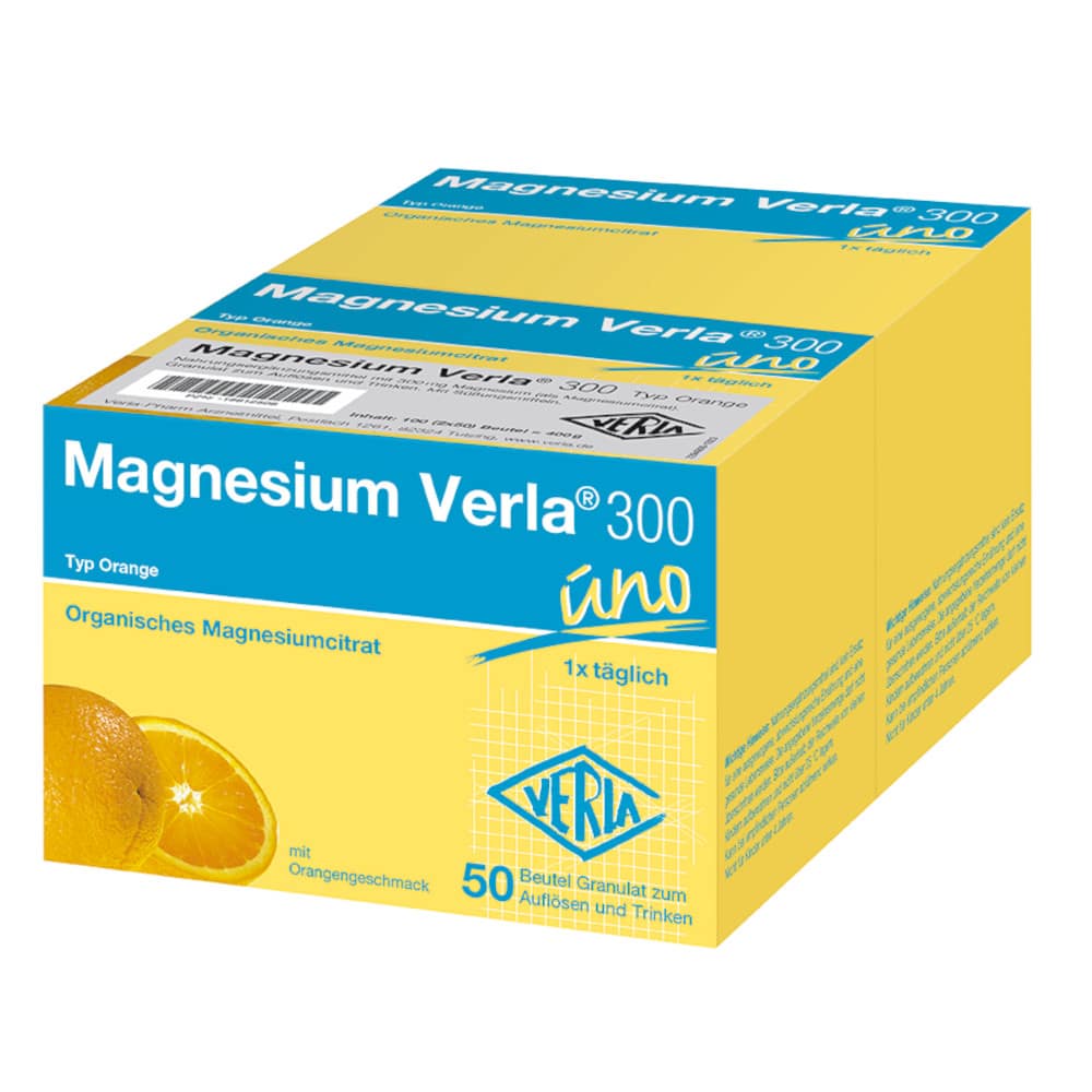 Magnesium Verla 300 uno Typ Orange 100 St Granulat