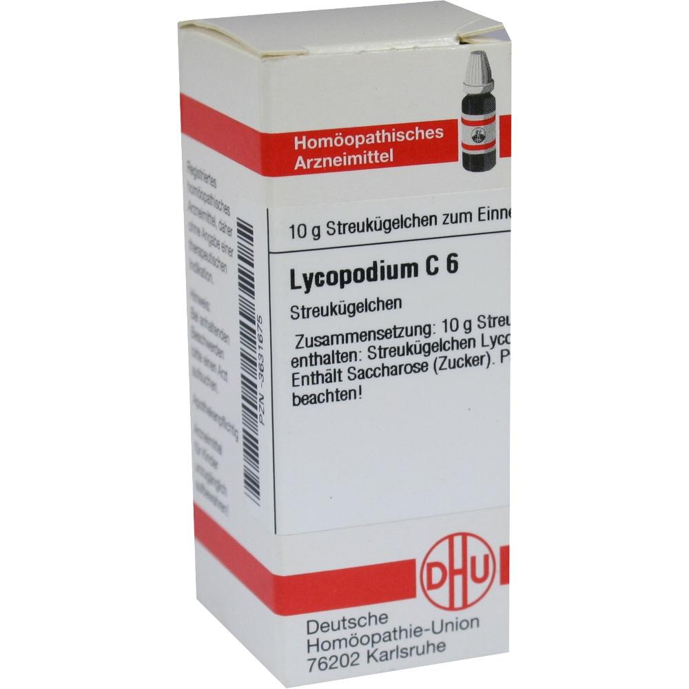 LYCOPODIUM C 6 Globuli 10 g Globuli
