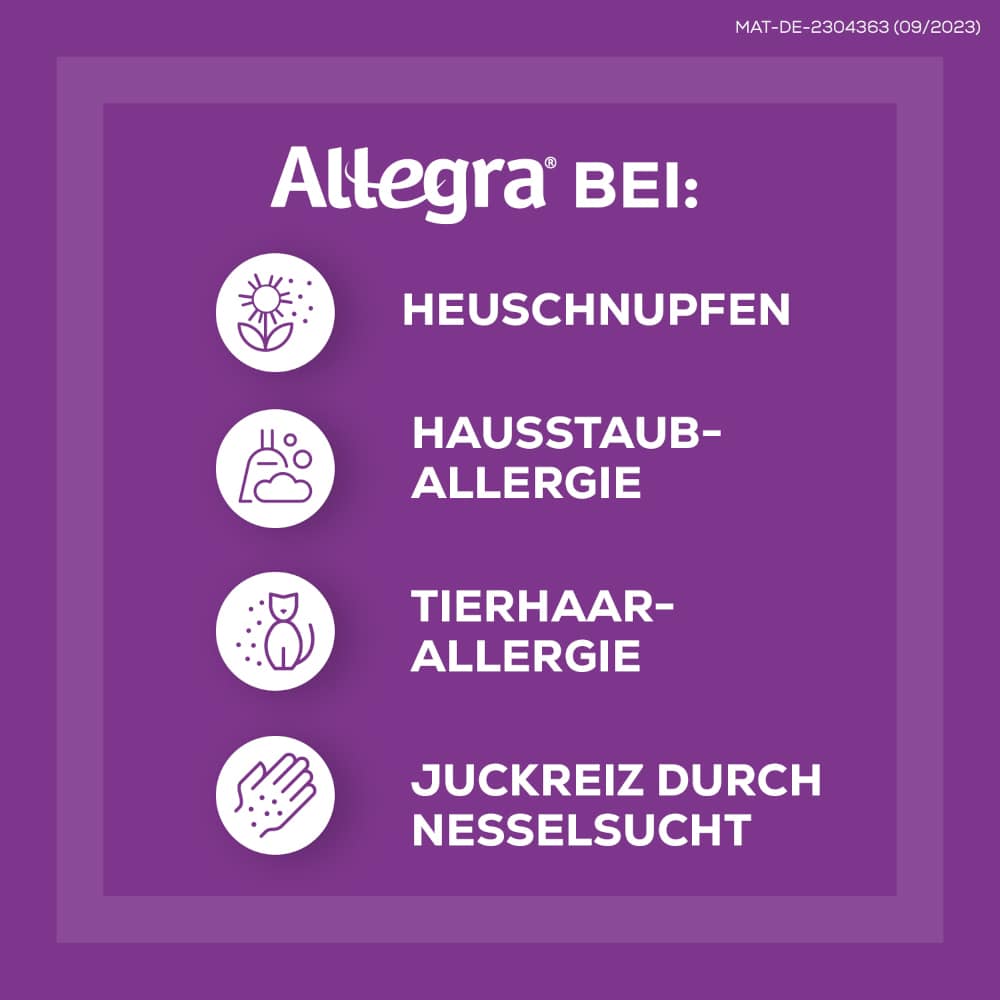 Allegra Allergietabletten  50 St Tabletten