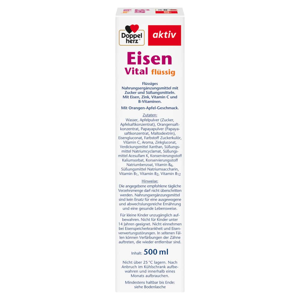 Doppelherz aktiv Eisen Vital 500 ml Tonikum