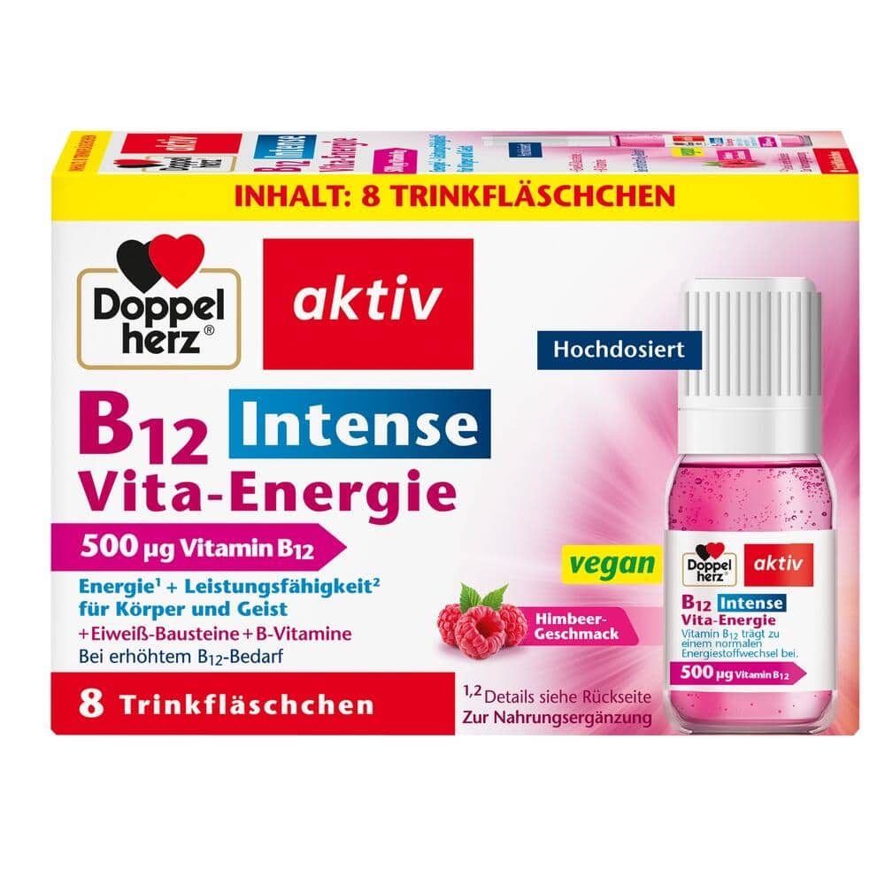 Doppelherz aktiv B12 Intense Vita-Energie 8 St Trinkampullen
