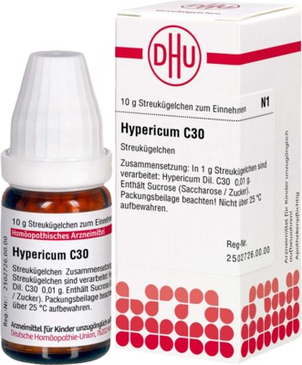 HYPERICUM C 30 Globuli 10 g Globuli