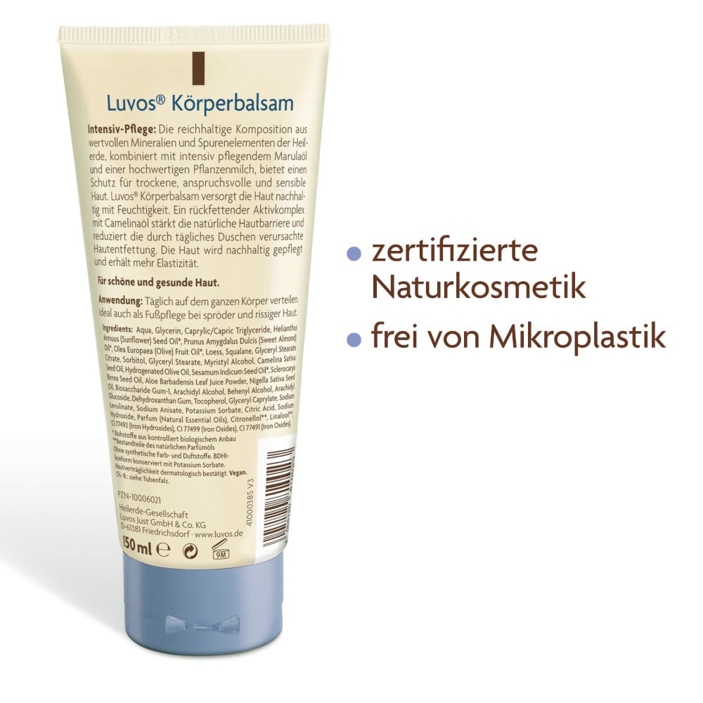 Luvos HEILERDE Regenerierender Körperbalsam 150 ml Emulsion