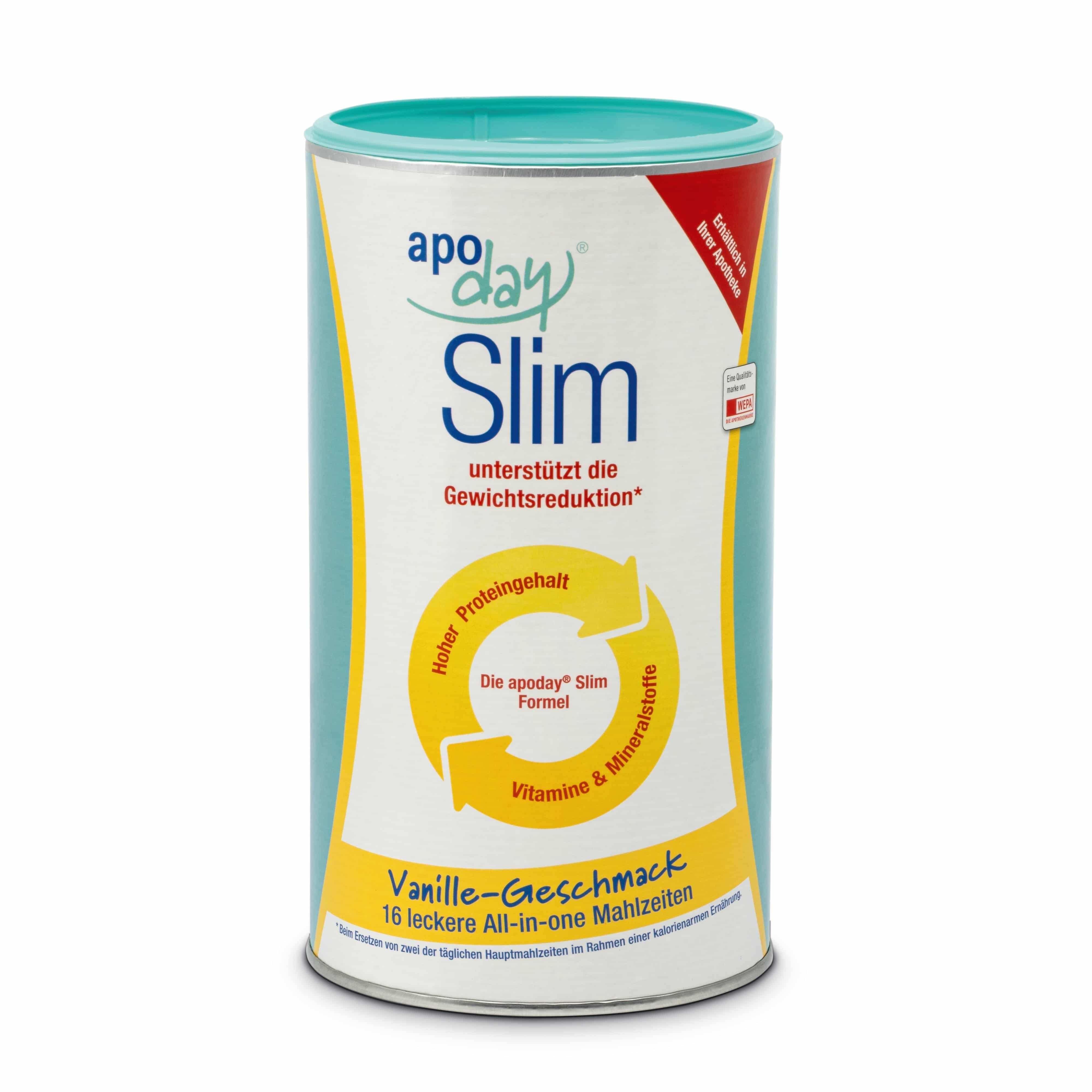 apoday Slim Vanille-Geschmack 450 g Pulver
